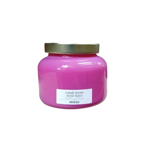 Vela aromática frambuesa