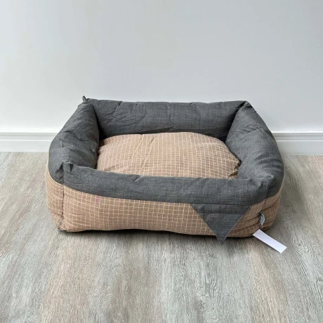Cama Tela Oxford Para Mascotas Largo 57cm x Ancho 57cm x Alto 20cm Cama Tela Oxford Para Mascotas Largo 57cm x Ancho 57cm x Alto 20cm