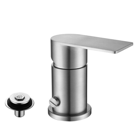 BIDET BRUSHED NICKEL INOX 304 SERIE SALEMI BRILLO FASANO GRIS-BRUSHED NICKEL