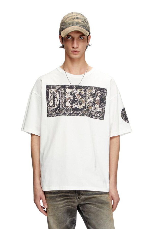 Polo Para Hombre T-Boxt-R22 Blanco
