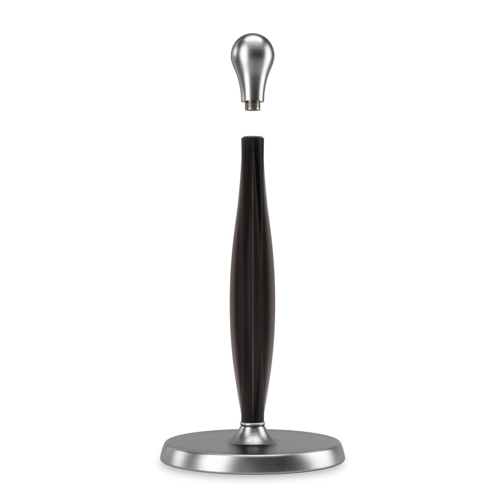 PORTAROLLO COCINA METAL NEGRO TUG UMBRA