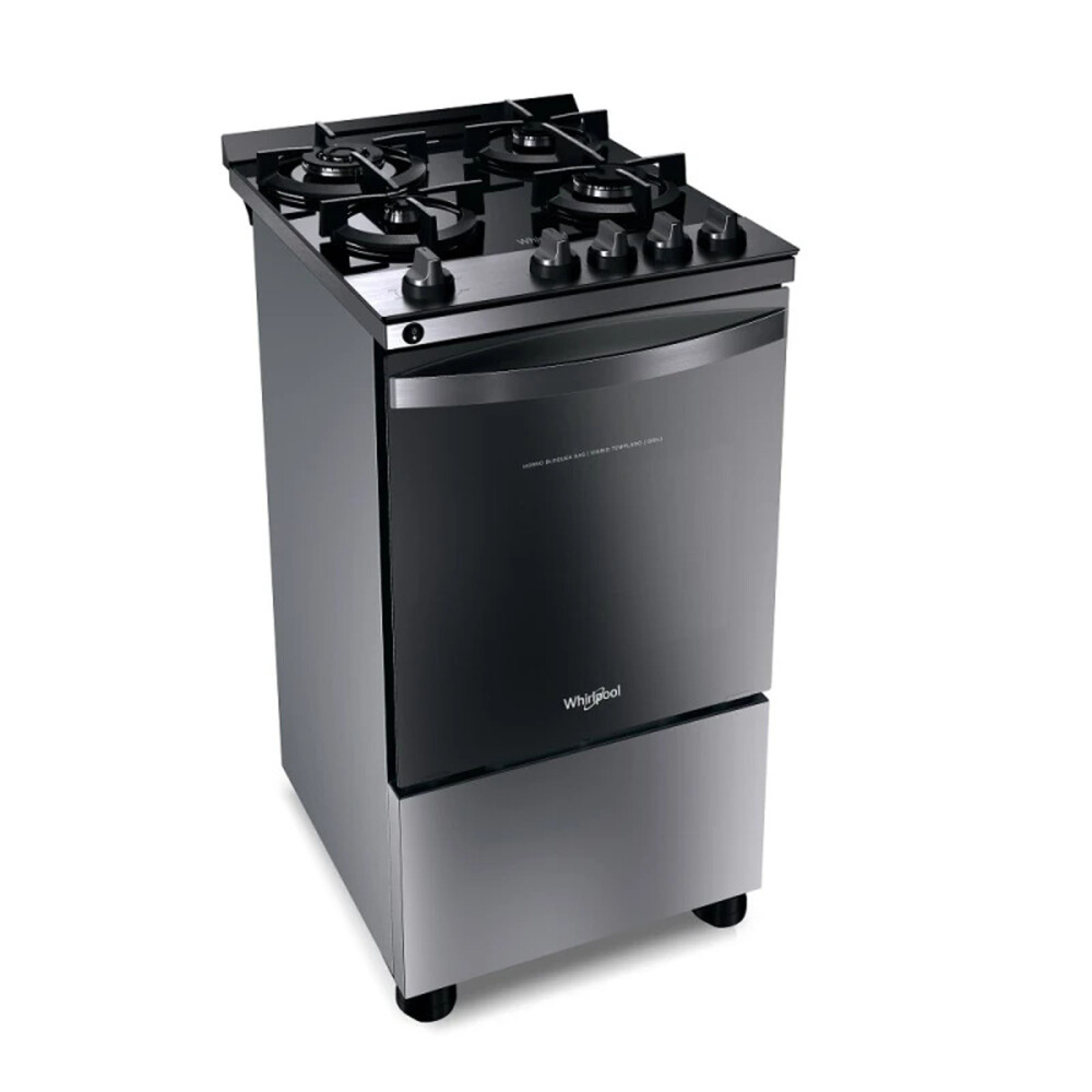 COCINAS 4H MULTIGAS GAS GRIS WHIRLPOOL WFO4NBRRUW