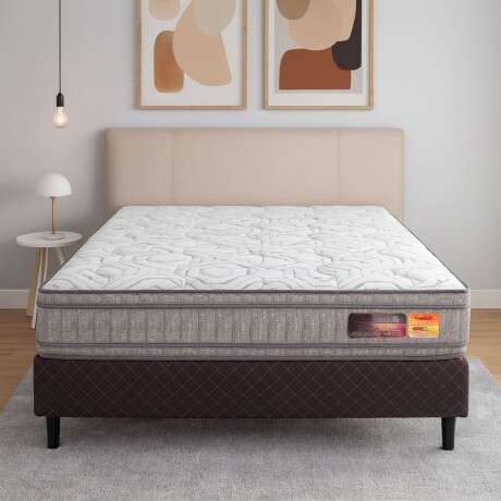 Sommier 2 plazas Pedic MARRON