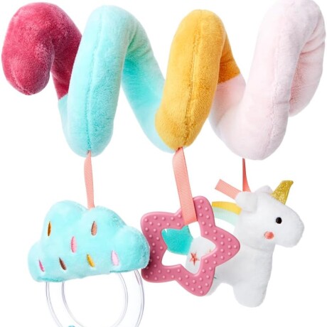 Colgante movil espiral con mordillos Magic Unicornio