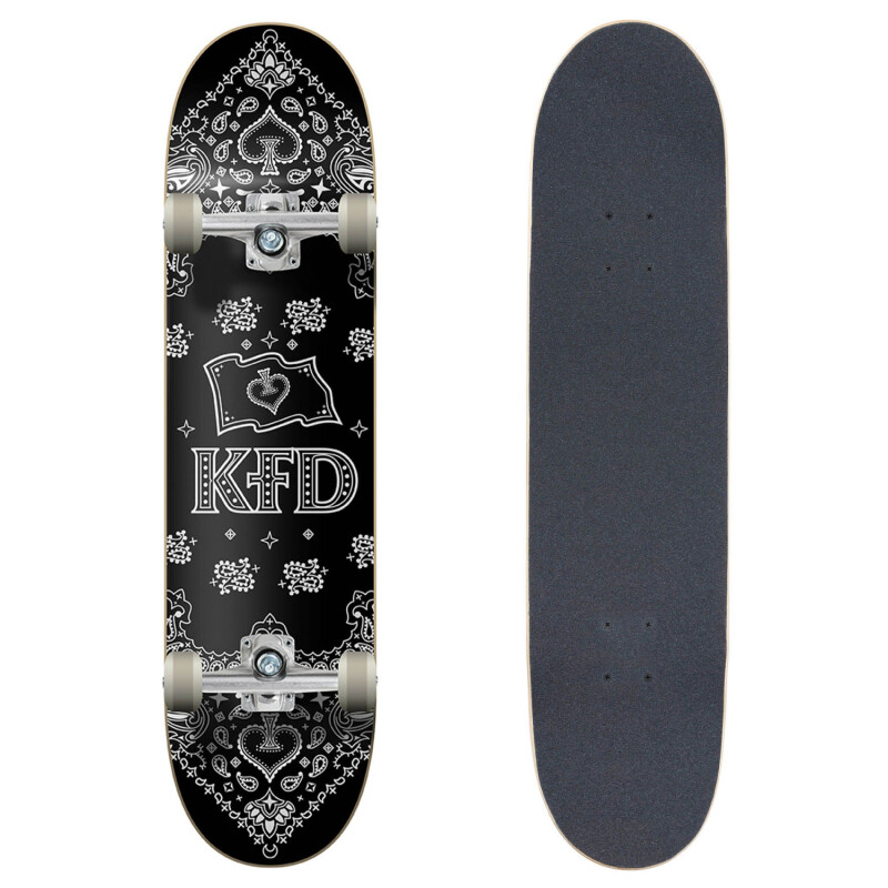 Skate armado KFD KFD YOUNG GUNZ BANDANA BLACK 7.75" Skate armado KFD KFD YOUNG GUNZ BANDANA BLACK 7.75"