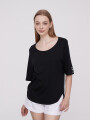 Remera Leena Negro