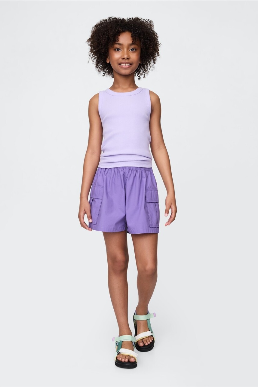 Short Cargo Utility Niña Purple Loganberry