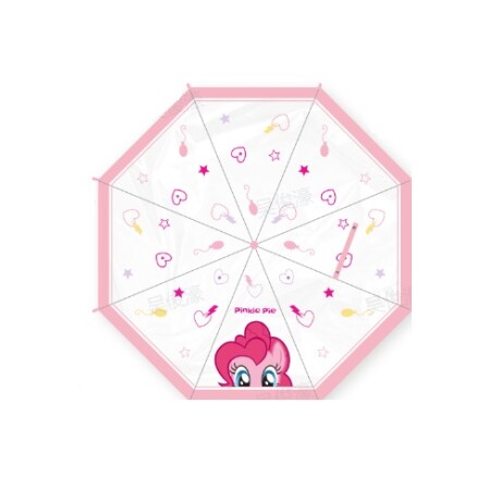 Paraguas pequeño pony rosa