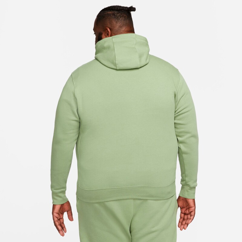Abrigo Nike Sportswear Club Hoodie de Hombre Verde