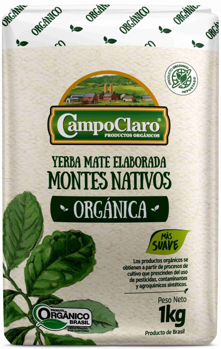 YERBA ORGANICA CAMPO CLARO 1K MONTES NATIVOS 