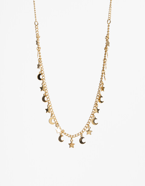 Collares Cortos Metal Collares Cortos Metal Estrellas - Dorado