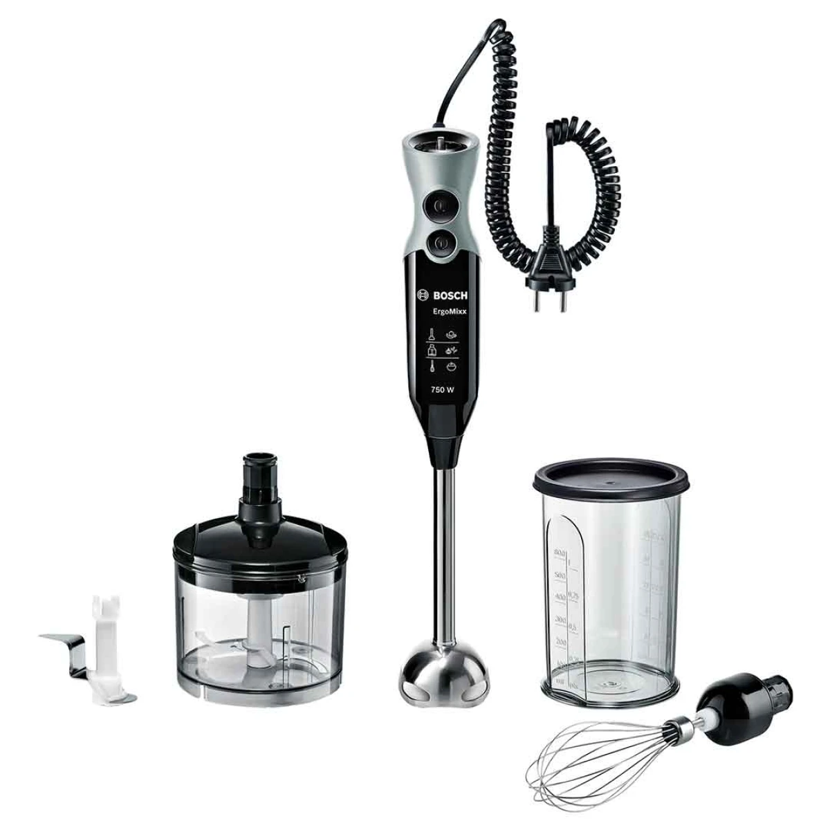 Mixer Bosch Ergomix MSM67170 750W Acero Inoxidable 