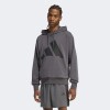 Canguro Adidas Essentials Logo Grande Gris