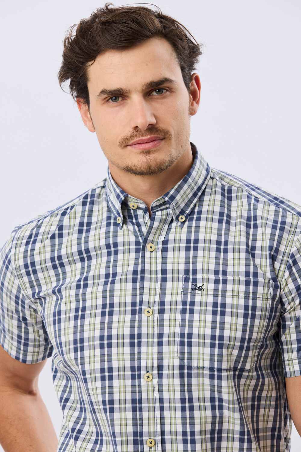 CAMISA CUADROS Verde