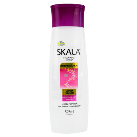 Shampoo Skala 325ml Antiresiduos Limpieza Profunda Shampoo Skala 325ml Antiresiduos Limpieza Profunda