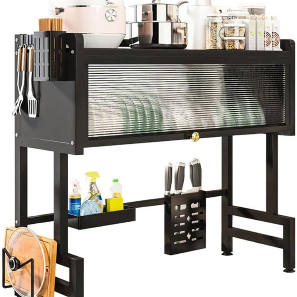 Escurridor Sobrepileta 75cm Estante Con Puerta Escurridor Sobrepileta 75cm Estante Con Puerta