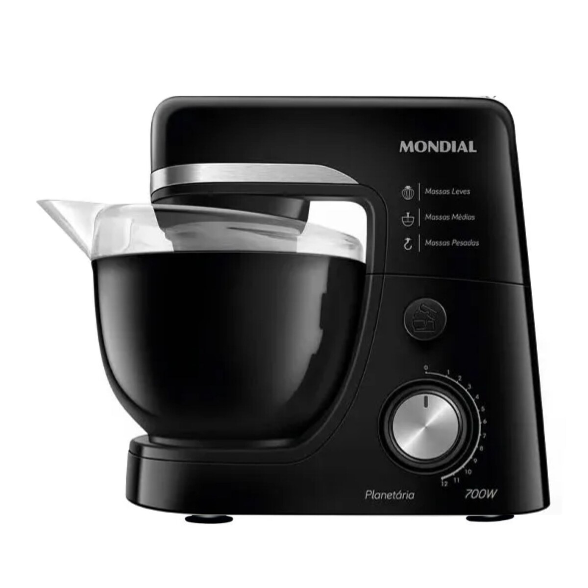 Batidora Planetaria Mondial 4,5 Litros - BP03B Negro 