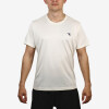 Diadora Hombre T-Shirt Deportivo Chest Stripe Dry Fit Blanco