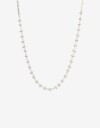 Collares Cortos Metal Collar Corto Cubic Zirconia - Plateado