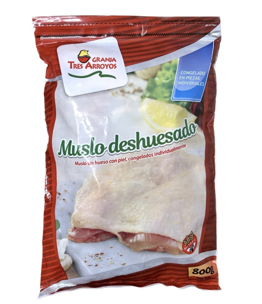 Muslo Deshuesado 3 Arroyos 800Grs 