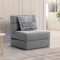 Sofa cama Foldie 1 cuerpo Gris