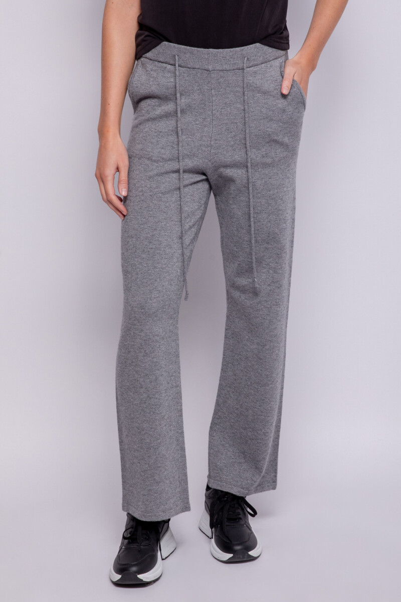 PANTALON TEDY Gris Melange