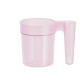 Taza portacepillo rosa