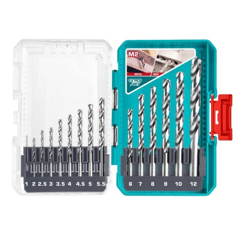 Set De 15 Mechas HSS M2 Para Metal Set De 15 Mechas HSS M2 Para Metal