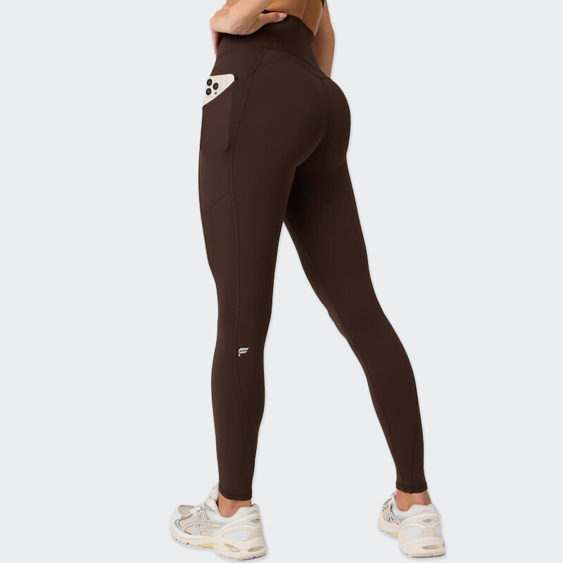 Calza Fabletics PureLuxe Oasis Marrón