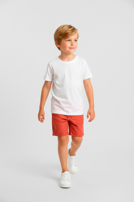 Short Rufo Coral Rojizo