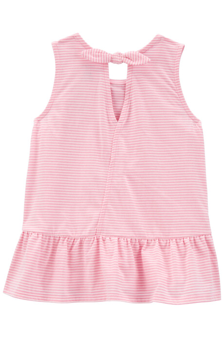 Set dos piezas de algodón, short ciclista y musculosa, diseño sandías Sin color