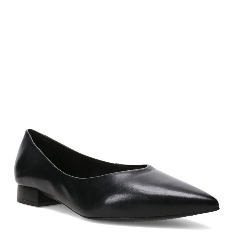 Zapatos de Mujer Bottero En Punta Taco Cuadrado Negro