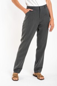 Pantalón Chupin Oficina Gris Melange