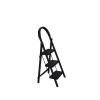 Escalera Tijera 3 Escalones Base Antideslizante Negro