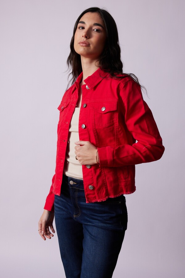 Camperita Jean Flecos ROJO