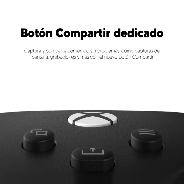 Joystick Microsoft Xbox Original Series S/x Inalámbrico JOYSTICK XBOX ORIGINAL SERIE S/X NEGRO