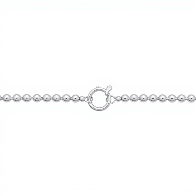 Cadena Bolitas - Plata 925 - Sin Piedra - CD3540 sinpiedra