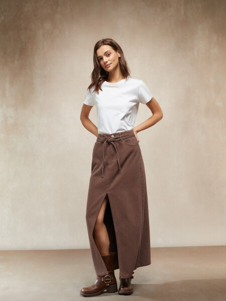 FALDA ZORAYA CHOCOLATE