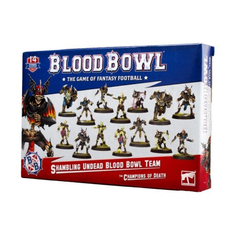 Blood Bowl Shambling Undead Team - The Champions of Death Blood Bowl Shambling Undead Team - The Champions of Death