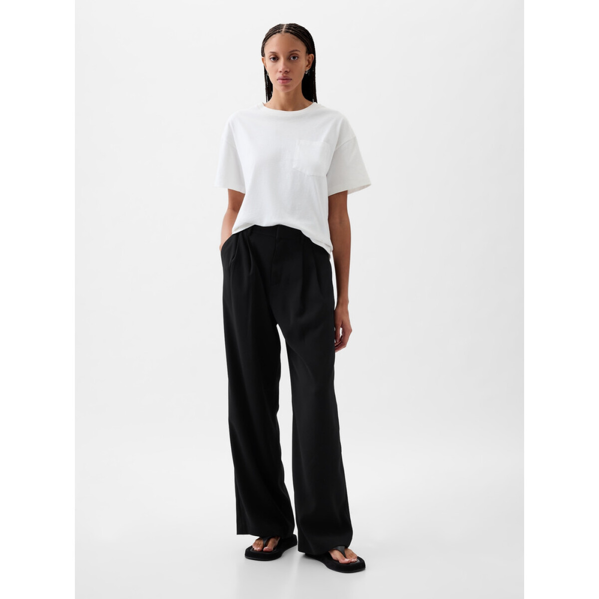 365 HR WIDE LEG PANT SOHO - BLACK 