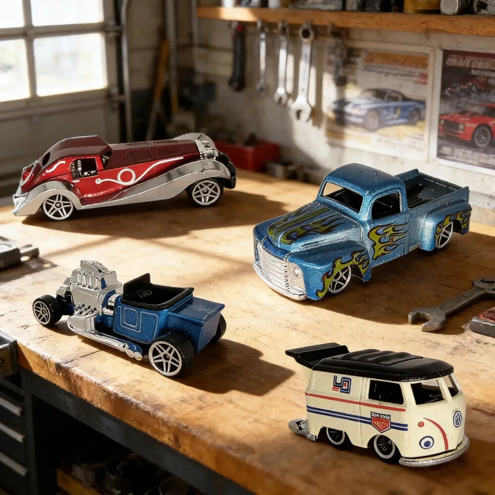 Autitos de colección hot-road! Pack x 5 Autitos de colección hot-road! Pack x 5