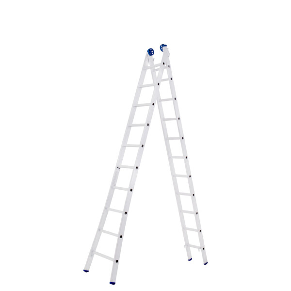 ESCALERA ALUMINIO EXTENSIBLE 2X10 METAL