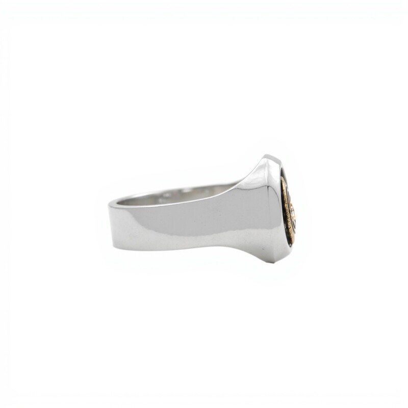 Anillo Profesión Contador - Plata y Oro-Sin Piedra-AP5045 ap5045