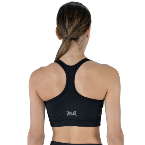 BRA FEM POLY/SPX EVERLAST GRAPHIC BK S BK