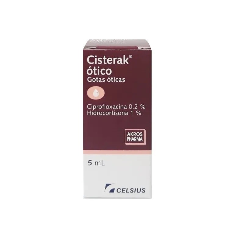 Cisterak ótico 5 ml Cisterak ótico 5 ml