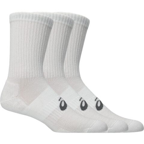 Medias s Training 3 Pack Crew Sock Unisex Brilliant White