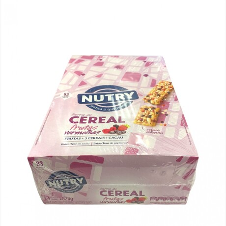 Barrita de Cereal Nutry x 24 Frutas, Cereales y Cacao