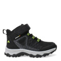 Botas de Niña Croco Kids MONTPELIER acordonada y con velcro Negro