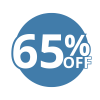 Productos con 65% de descuento