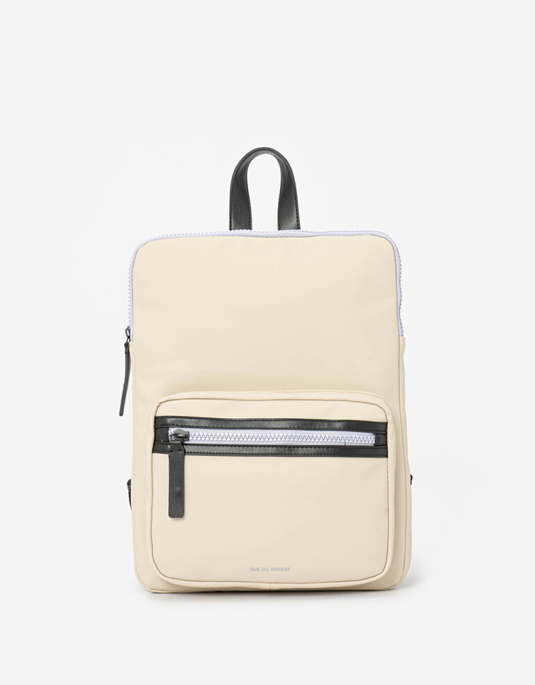 Portanotebook Mochila Mochila Portanotebook Rue Du Voyage - Blanco Crudo